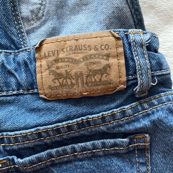 Levi’s child’s overalls Blue jeans kids shorts - Picture 13 of 13
